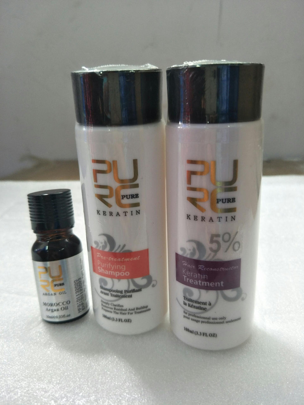 Set Profesional PURC – Tratament Brazilian cu Keratină + Șampon Purificator