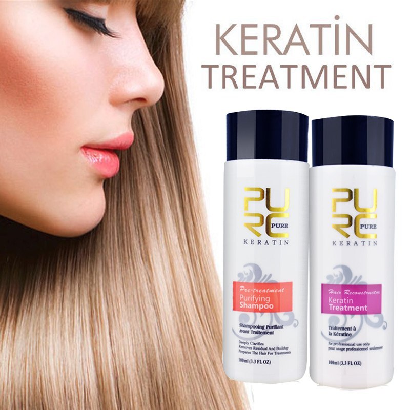 Set Profesional PURC – Tratament Brazilian cu Keratină + Șampon Purificator