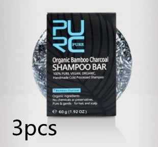 Șampon și Săpun cu Charcoal din Bambus