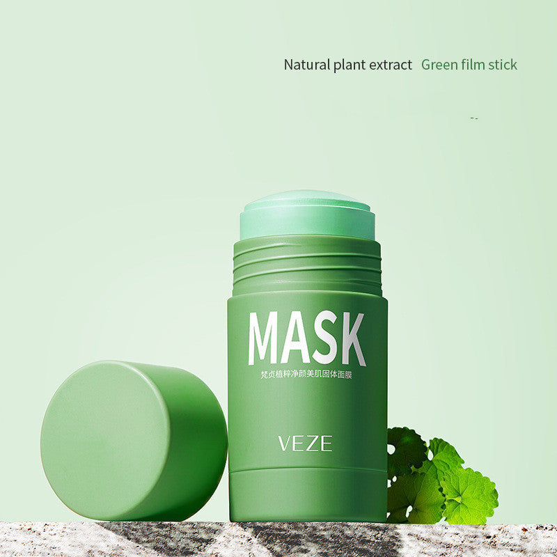 Mască solidă de ceai verde Mască de noroi cu vânătă.