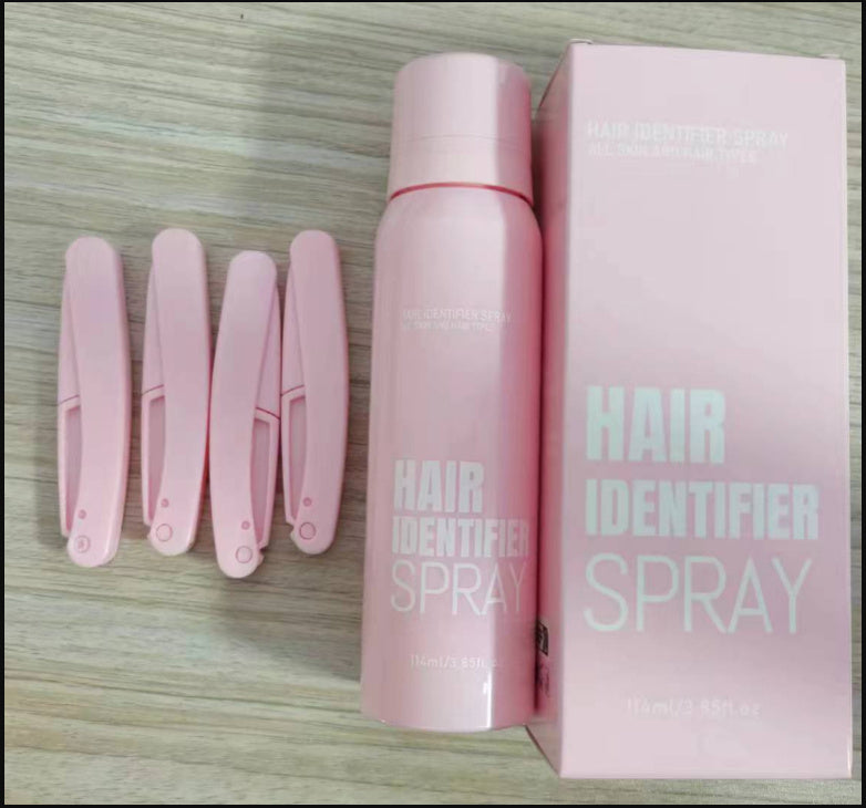 Hair Identifier Spray Set For Face Shavin